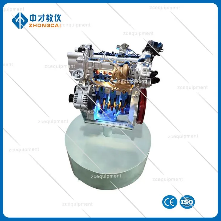 Живий бензиновий двигун для навчання навичкам ремонту