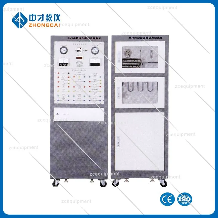 Пристрій для всебічного навчання та оцінювання дводверних холодильників