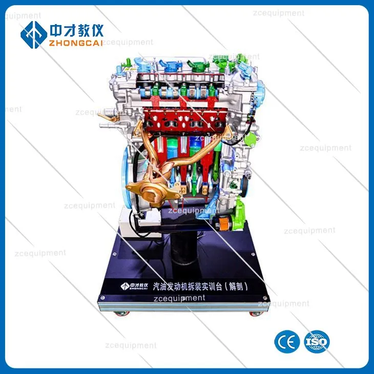 Електронно -керований бензиновий двигун з анатомією